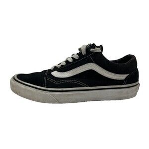 Vans Old Skool Classic Unisex Sneaker‎ Shoes Size Mens 5.5 Womens 7 Black White